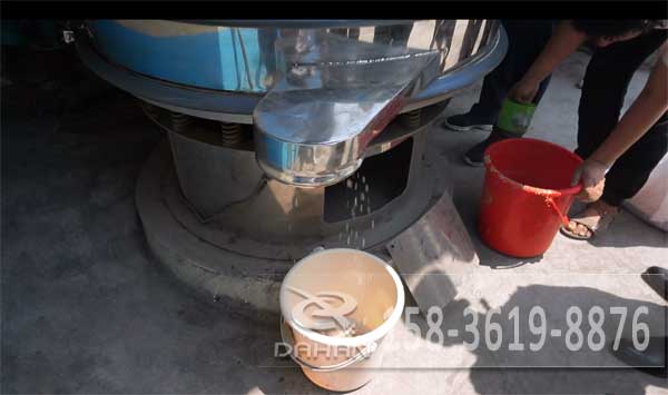 藜麥除雜麻豆免费版免费下载篩分效果藜麥液體出料情況