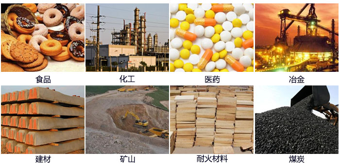 DH-800麻豆免费版免费下载適用的行業：食品，化工，醫藥，冶金，建材，礦山，耐火材料，煤炭。