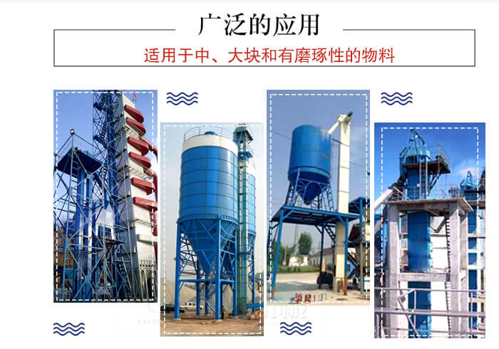 鬥式提升機主要適用範圍主要是化工，糧食，建築材料較多。
