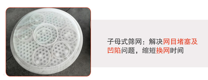 塑料防腐蝕麻豆免费版免费下载采用子母扣式網架可安裝彈跳球進行清網，解決篩網堵塞問題。