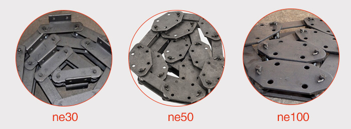 板鏈鏈條展示：ne30，ne50，ne100等